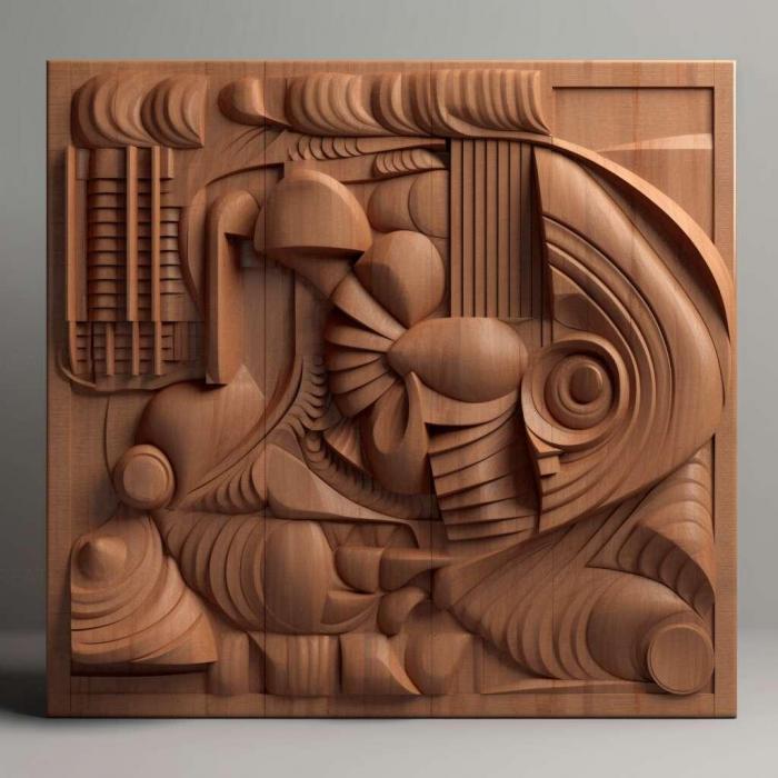 نموذج ثلاثي الأبعاد لآلة CNC 3D Art 